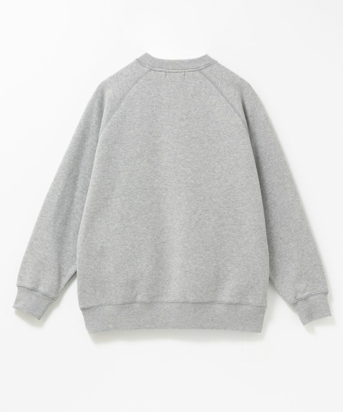 CONVERSE ワンポイントシューズ刺繍裏シャギートレーナー レディース