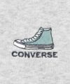 [値下げ]CONVERSE  ワンポイントシューズ刺繍裏シャギートレーナー レディース商品サムネイル-11