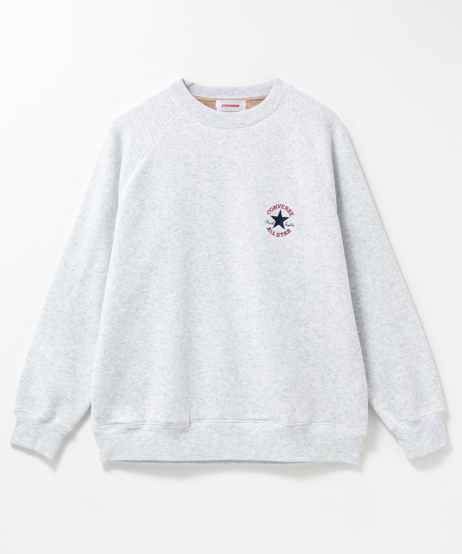 CONVERSE ワンポイントワンスター刺繍裏シャギートレーナー レディース商品画像-3