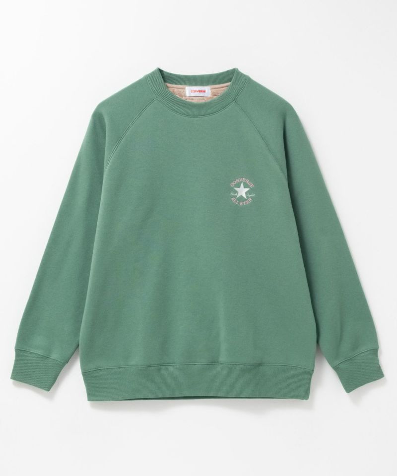 CONVERSE  ワンポイントワンスター刺繍裏シャギートレーナー レディース商品画像-5
