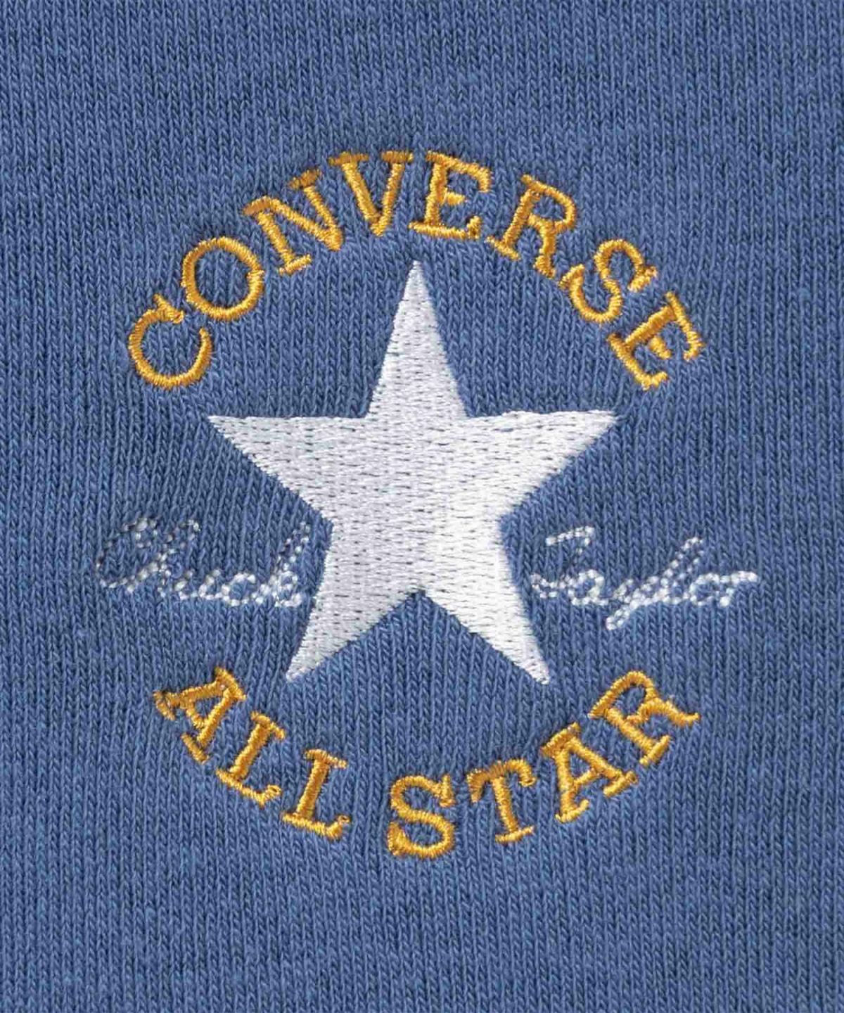 CONVERSE ワンポイントワンスター刺繍裏シャギートレーナー レディース