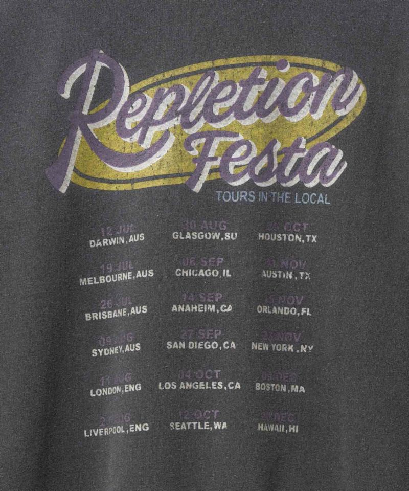 UNDERWRAPS  ミニ裏毛ピグメント7分袖Tシャツ レディース メール便 対応商品商品画像-10