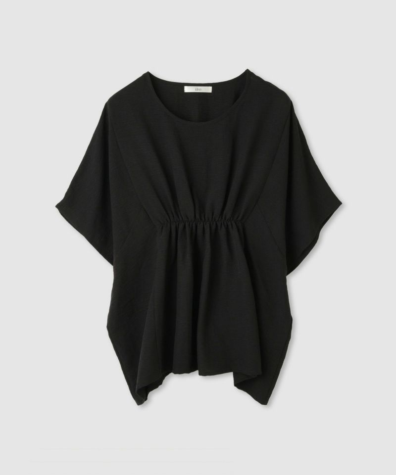 Idnes  ウエストギャザーブラウス レディース商品画像-3