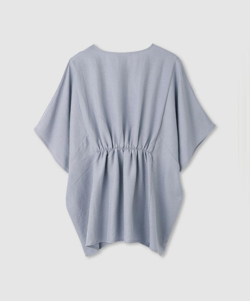 Idnes ウエストギャザーブラウス レディース商品画像-4