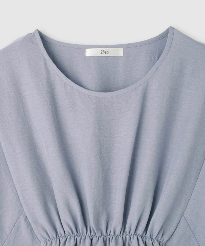 Idnes  ウエストギャザーブラウス レディース商品画像-5