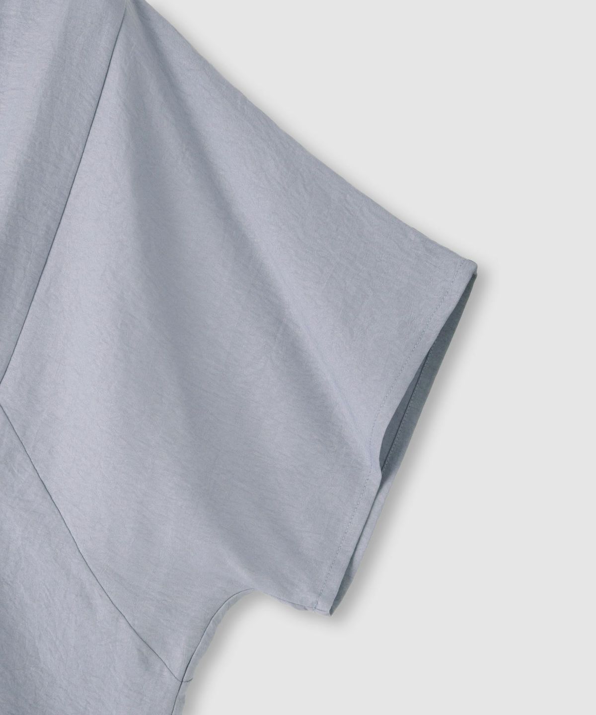 Idnes ウエストギャザーブラウス レディース