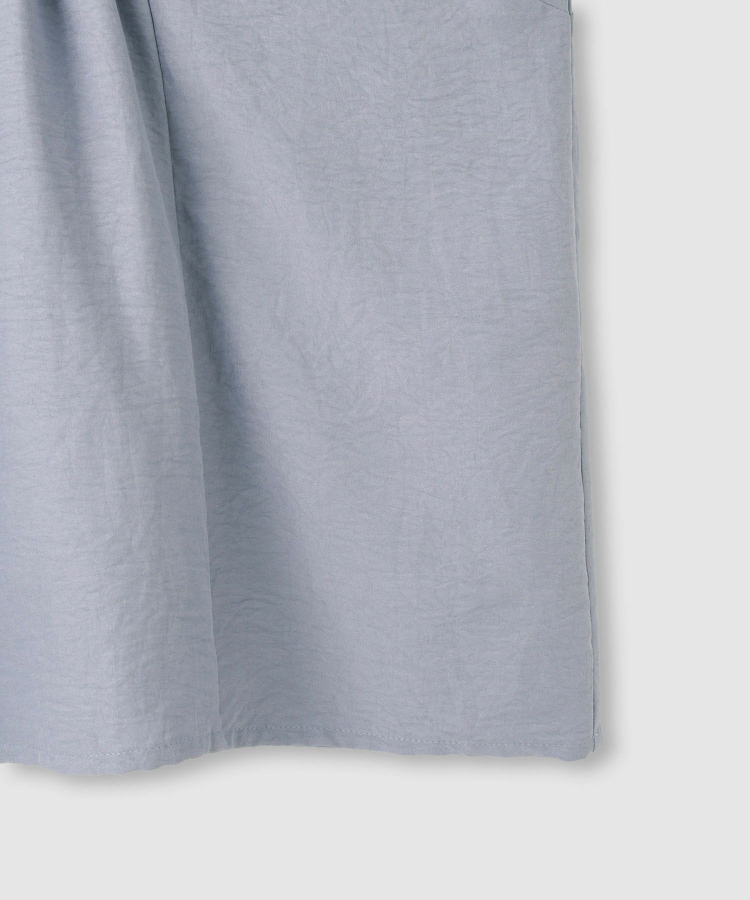 Idnes ウエストギャザーブラウス レディース