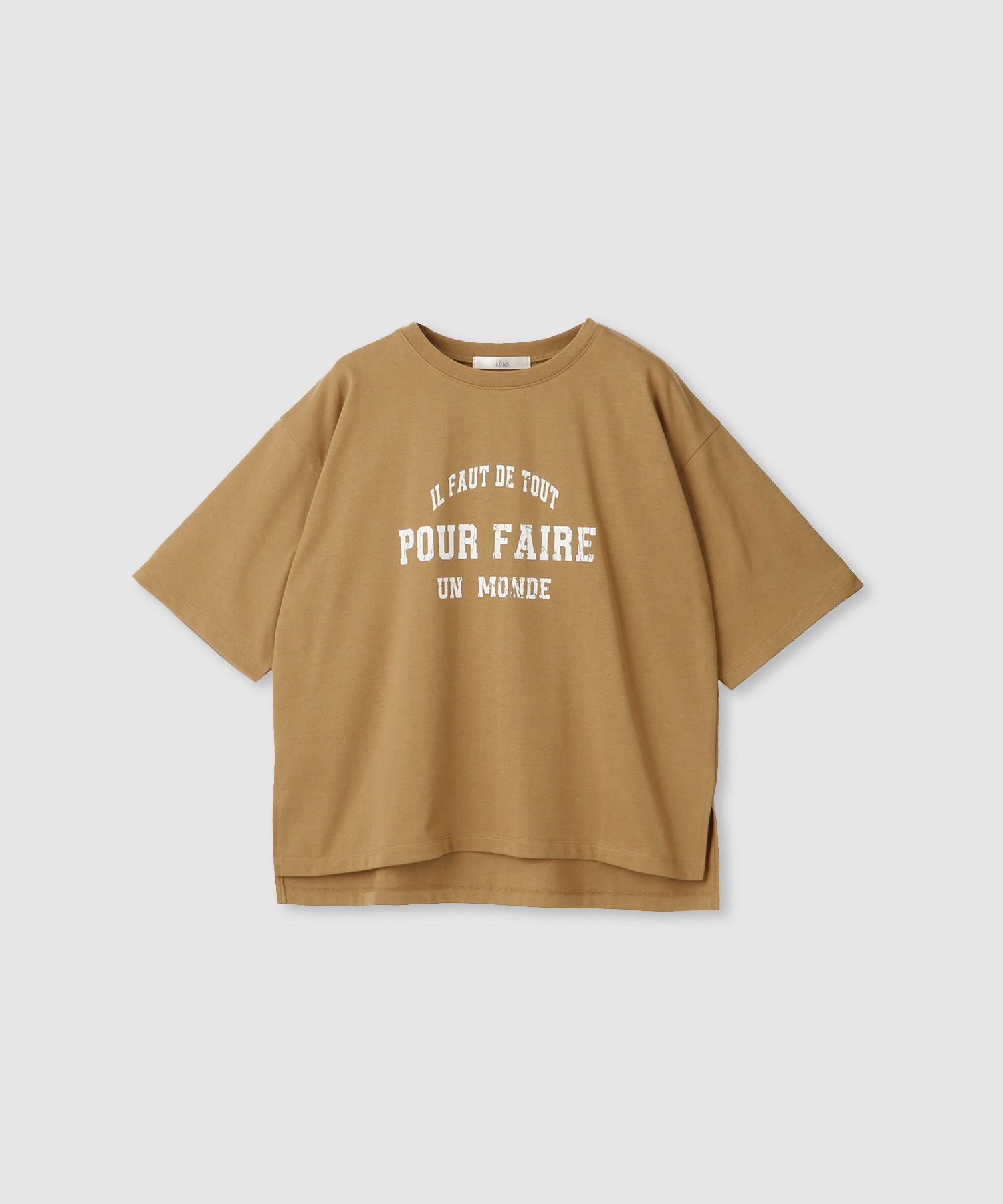 Idnes  ロゴプリントTシャツ レディース メール便 対応商品商品サムネイル-1