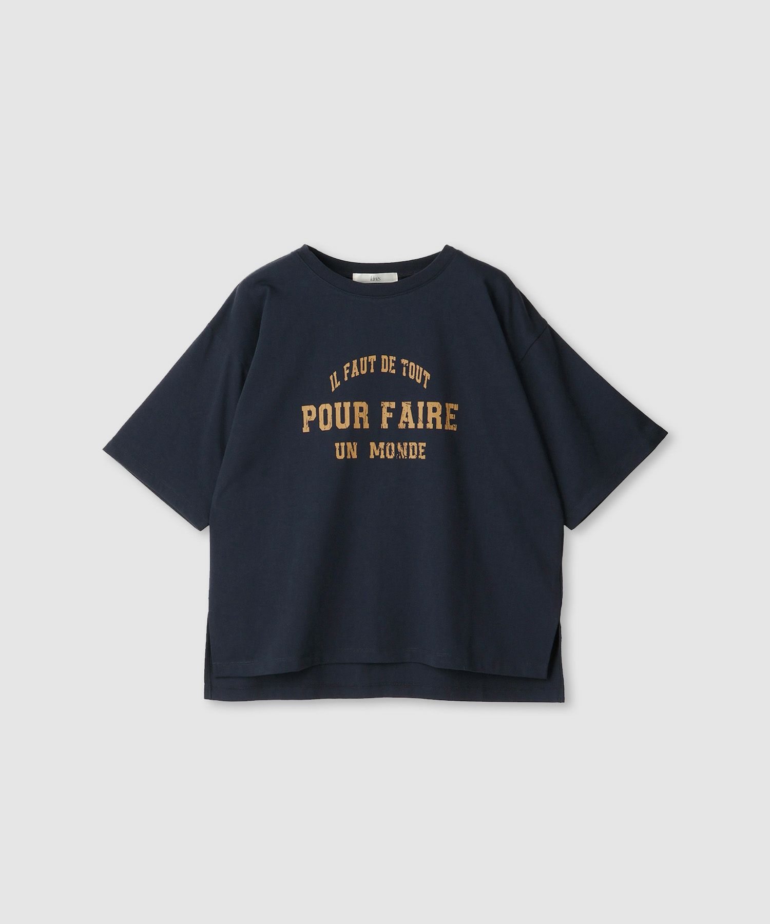 Idnes  ロゴプリントTシャツ レディース メール便 対応商品商品サムネイル-2