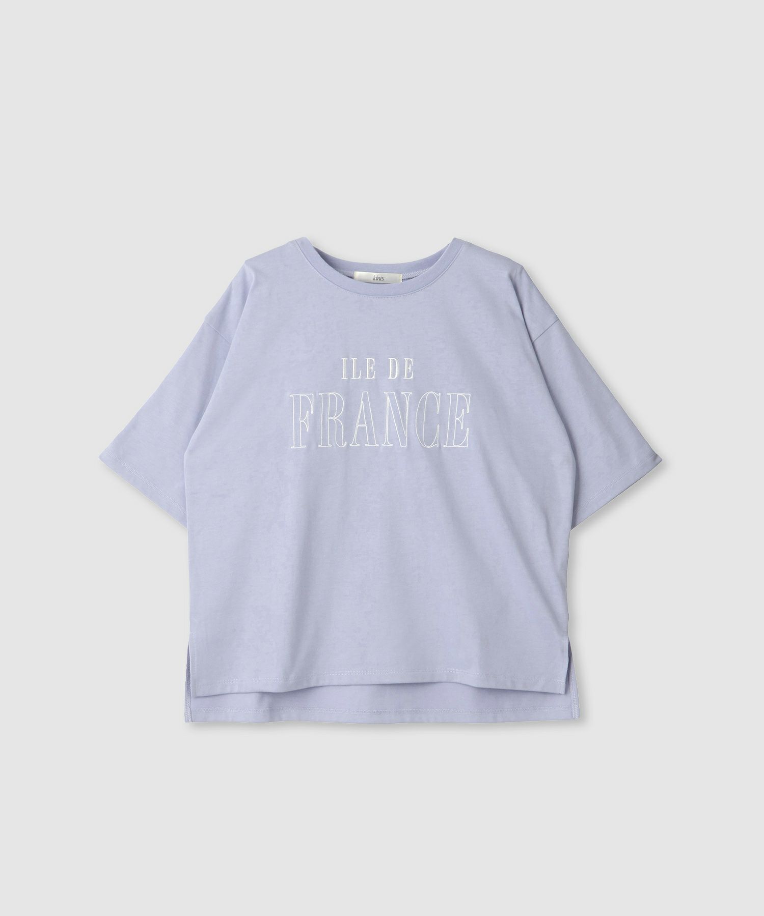 Idnes  ロゴ刺繍Tシャツ レディース メール便 対応商品商品画像-1