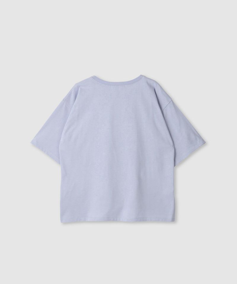 Idnes  ロゴ刺繍Tシャツ レディース メール便 対応商品商品画像-4