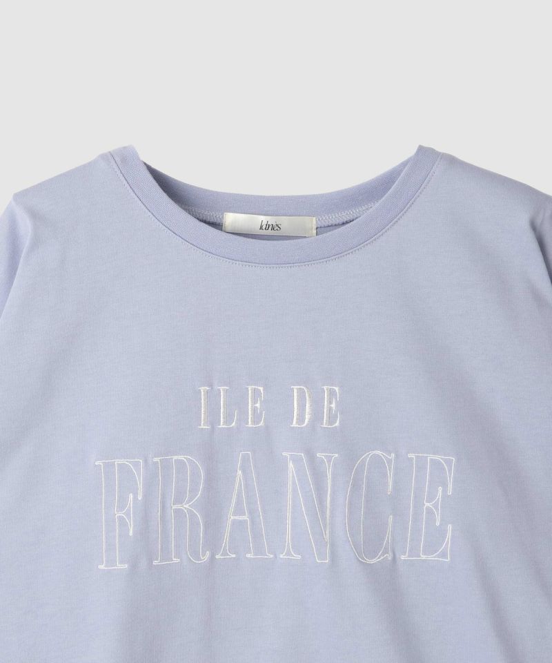 Idnes  ロゴ刺繍Tシャツ レディース メール便 対応商品商品画像-5