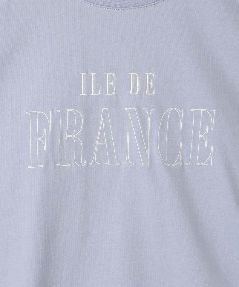 Idnes  ロゴ刺繍Tシャツ レディース メール便 対応商品商品画像-7