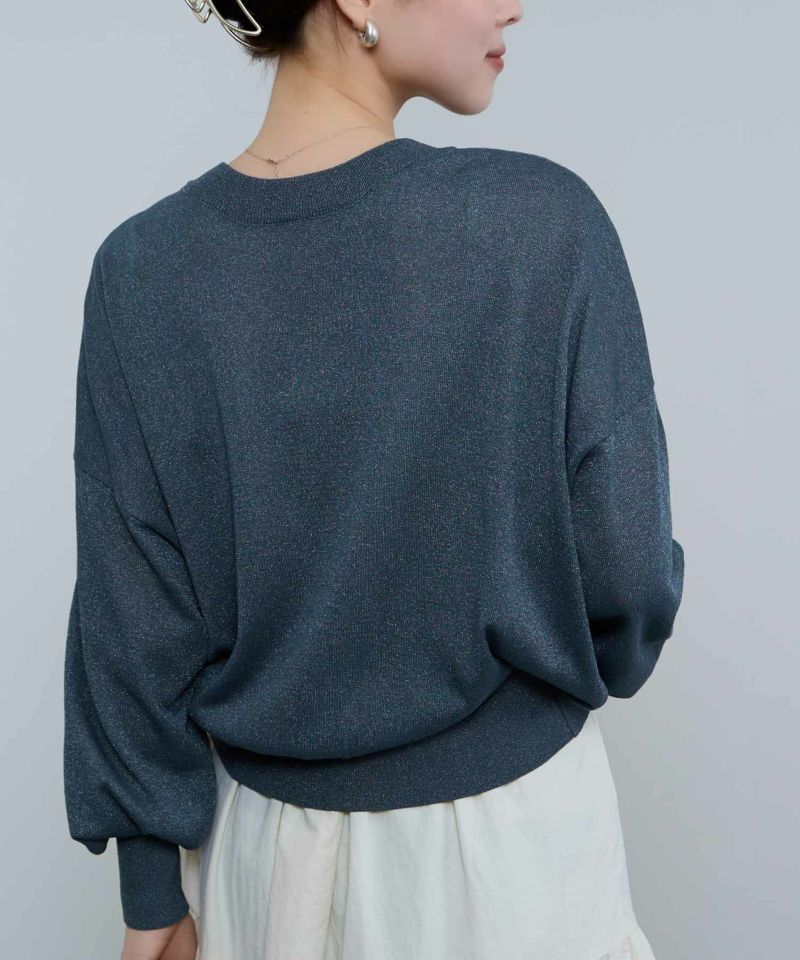 Idnes  シアー前後2WAYカーディガン レディース商品画像-14