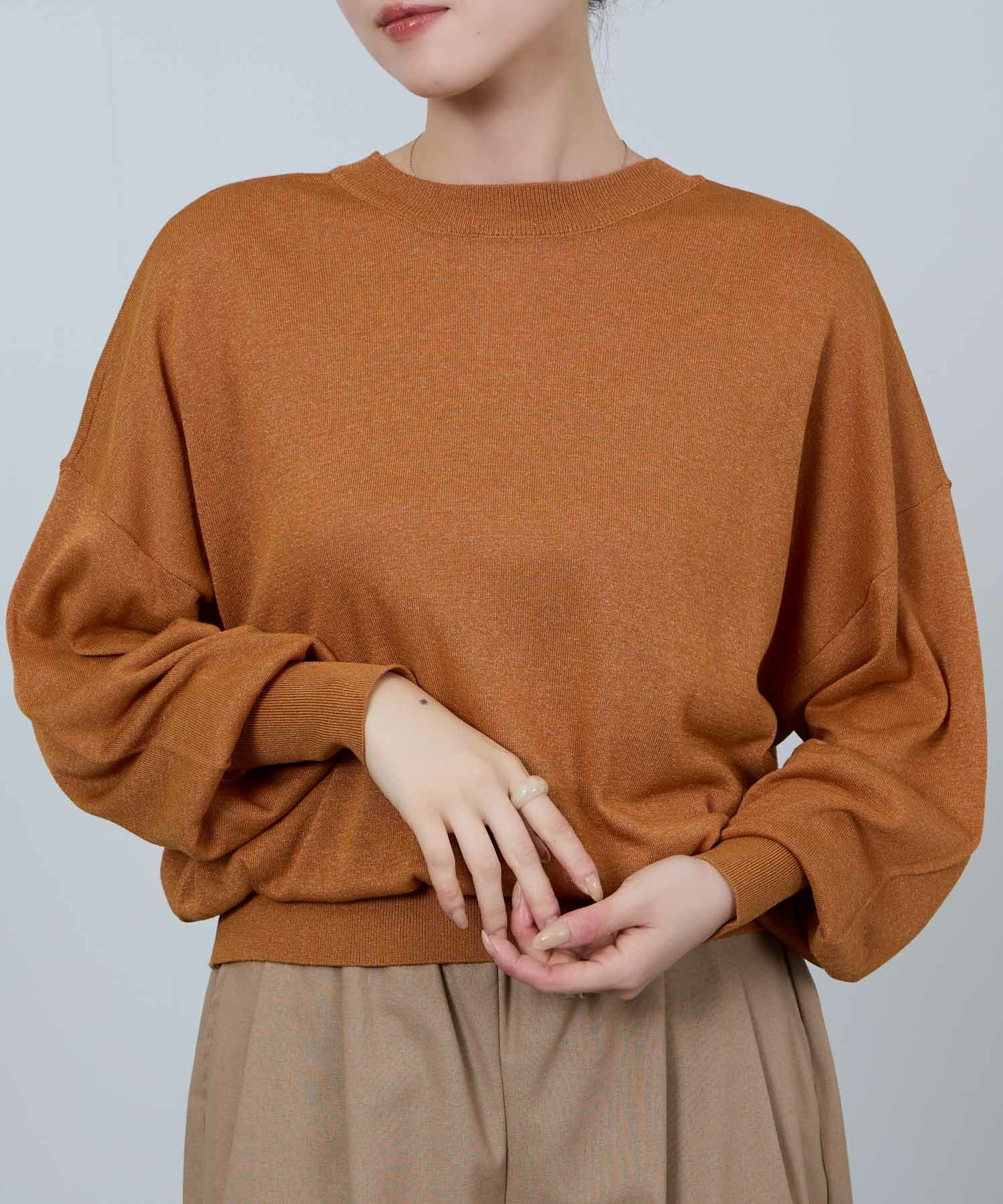 [さらに50%OFF]Idnes  シアー前後2WAYカーディガン レディース商品画像-16