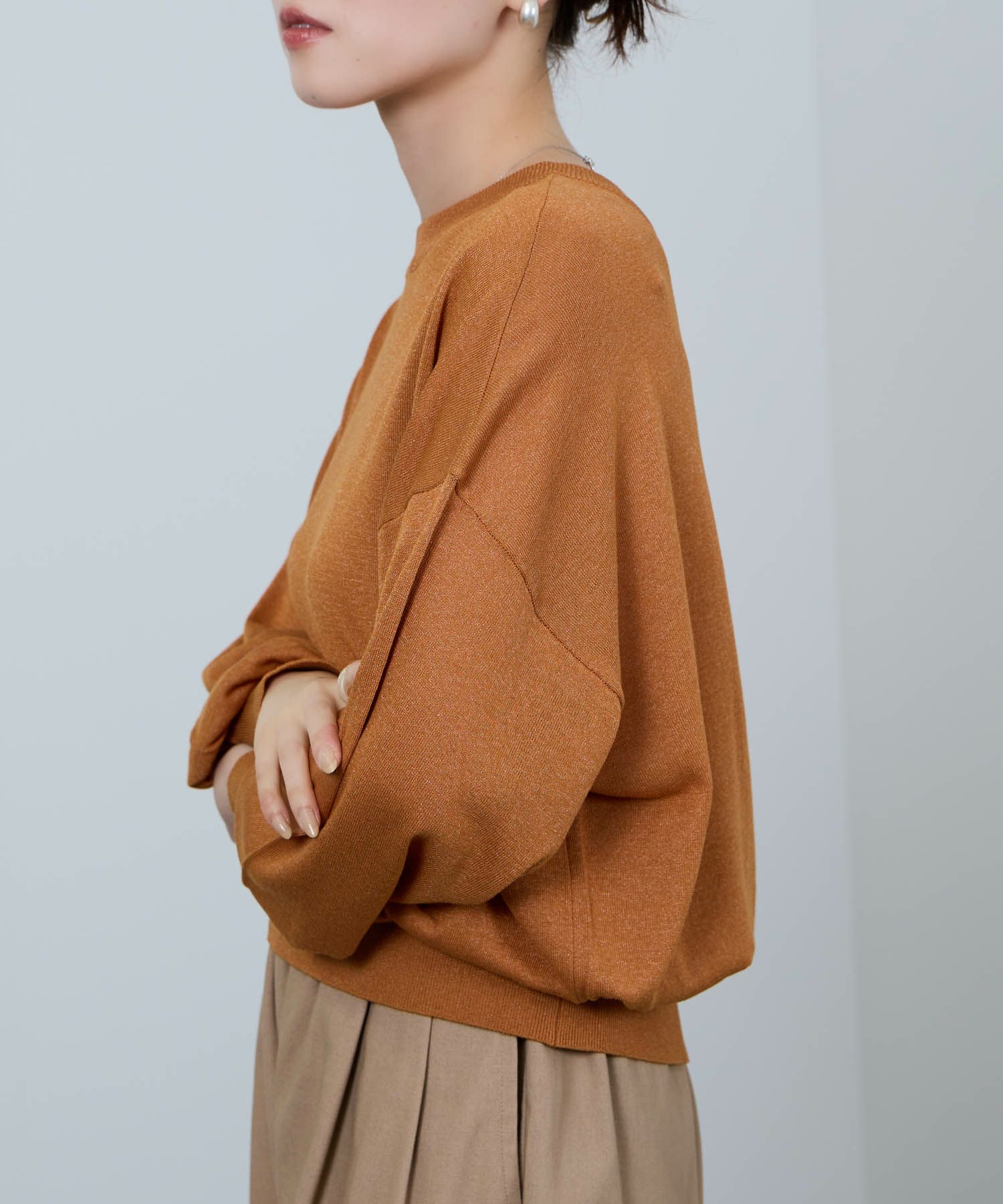 [さらに50%OFF]Idnes  シアー前後2WAYカーディガン レディース商品画像-17