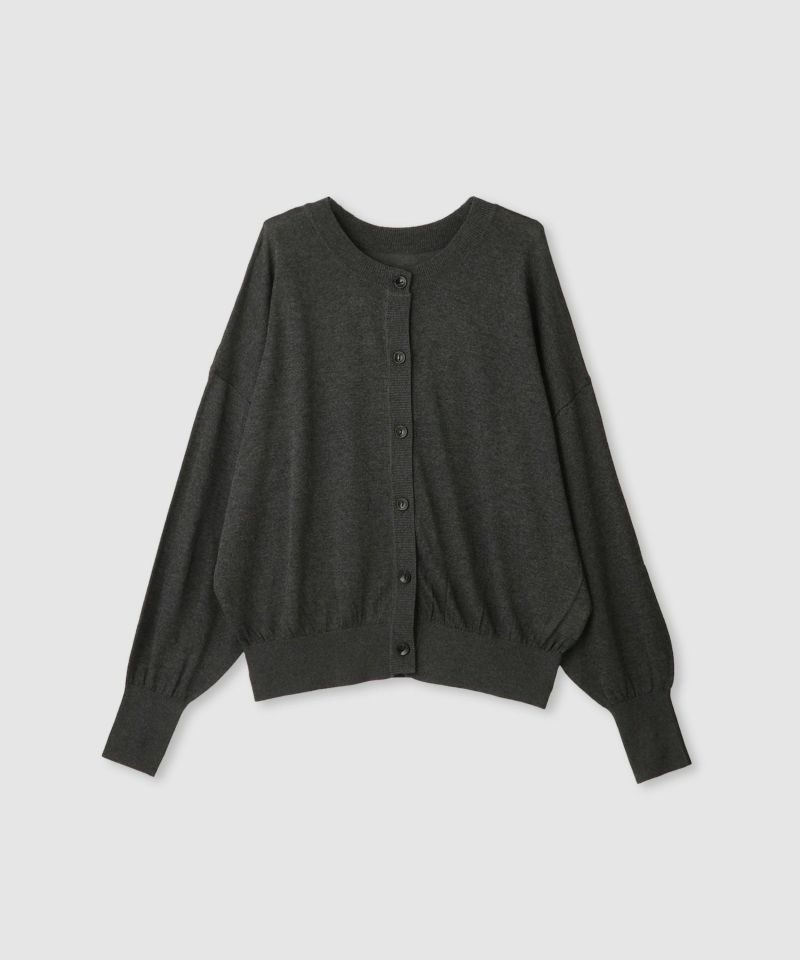 Idnes シアー前後2WAYカーディガン レディース