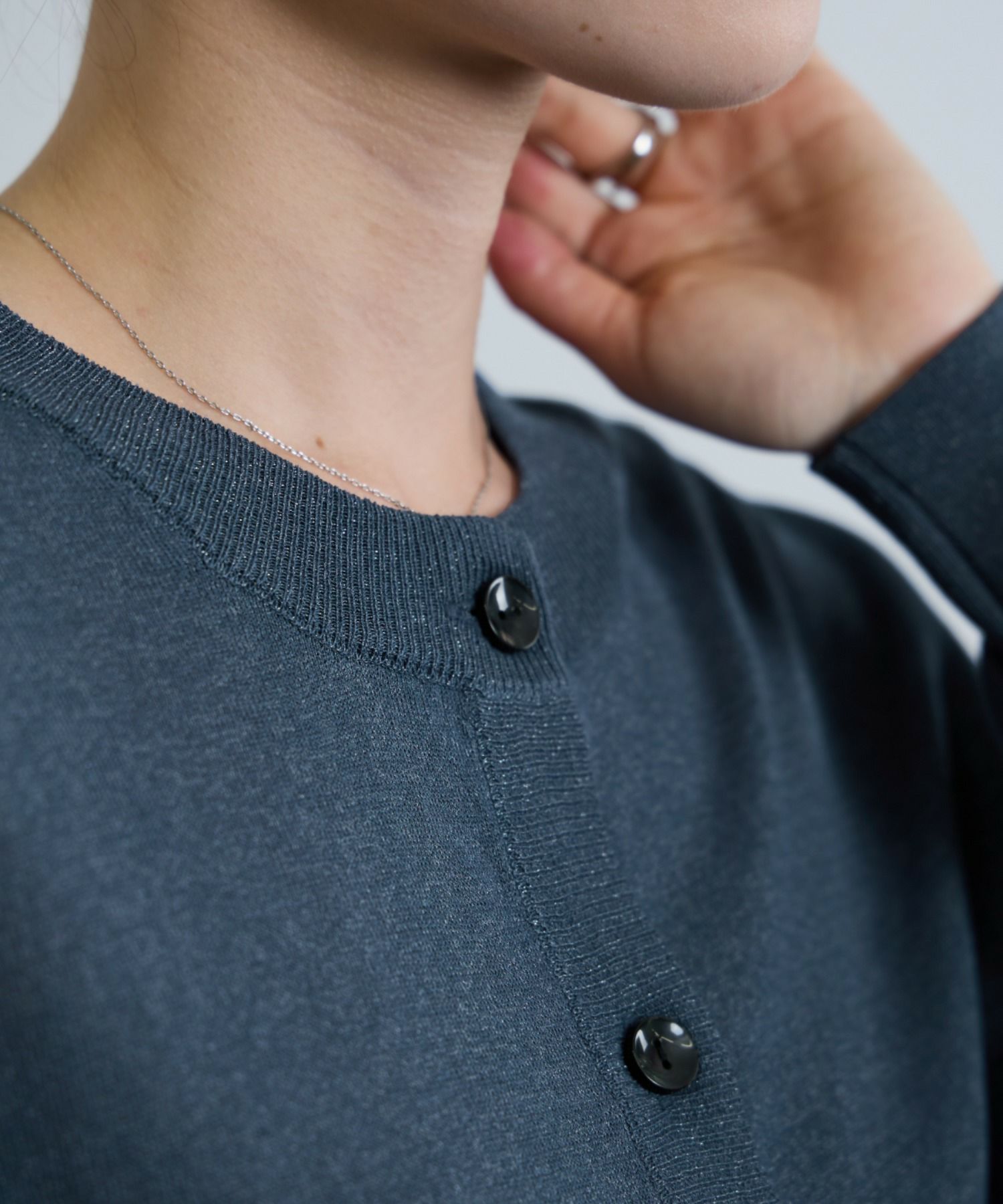 [さらに50%OFF]Idnes  シアー前後2WAYカーディガン レディース商品画像-28