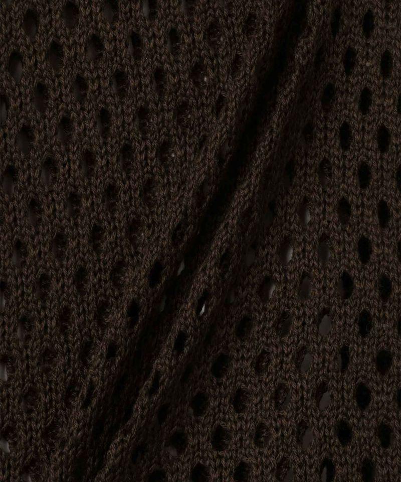 Idnes  メッシュニットポロシャツ レディース商品画像-22