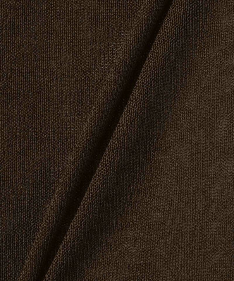 Idnes  シアーロゴハーフスリーブニット レディース商品画像-9