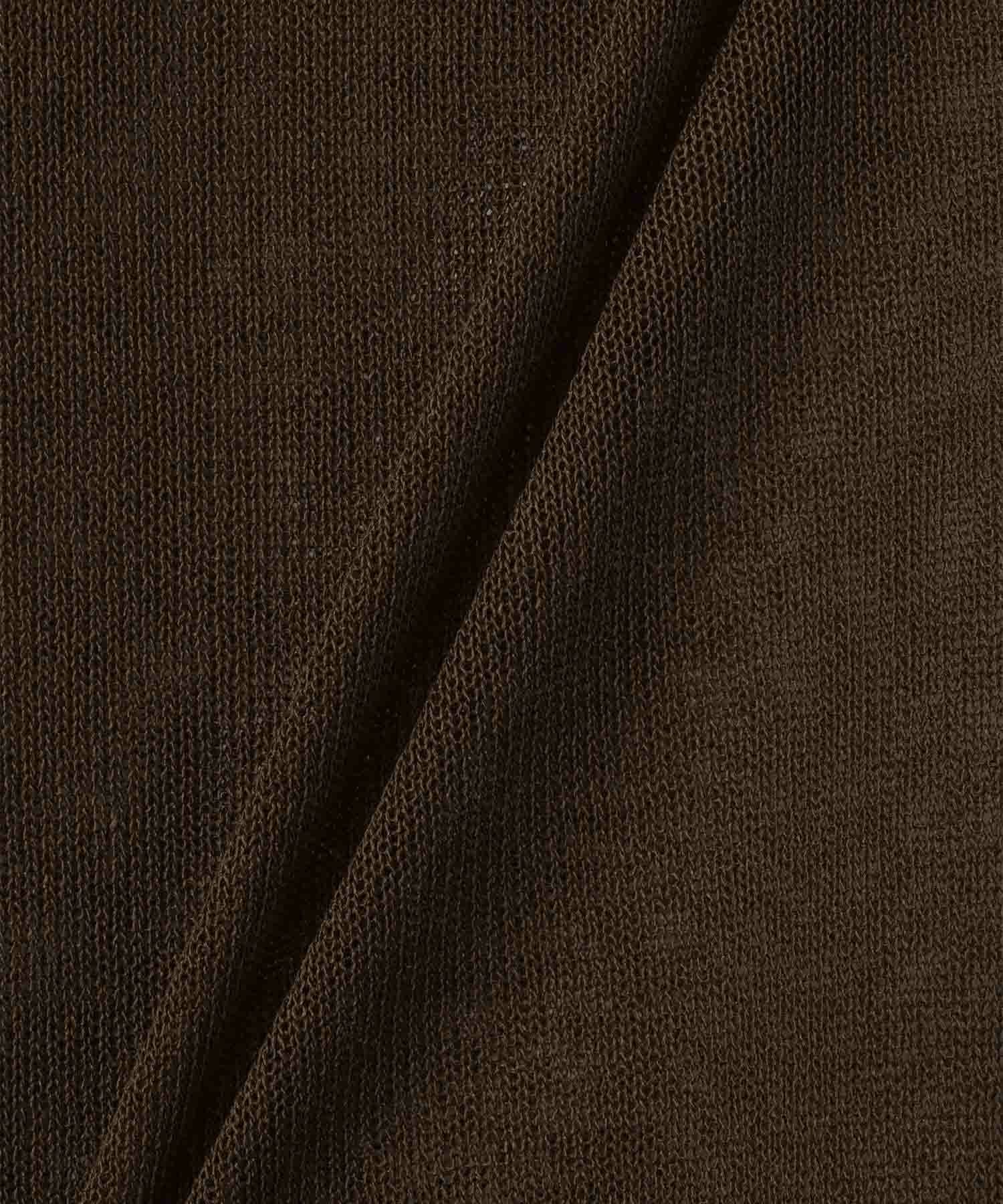 [さらに50%OFF]Idnes  シアーロゴハーフスリーブニット レディース商品画像-9