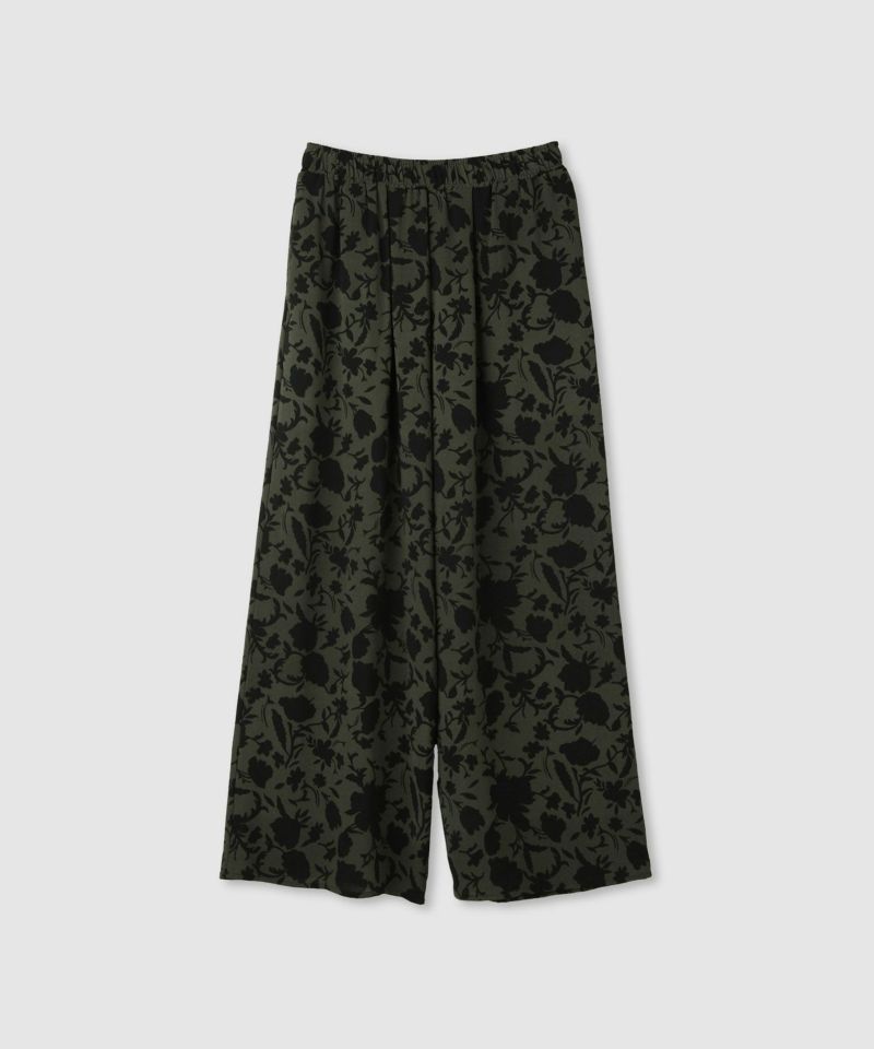 Idnes  ボタニカルプリントイージーパンツ レディース商品画像-2