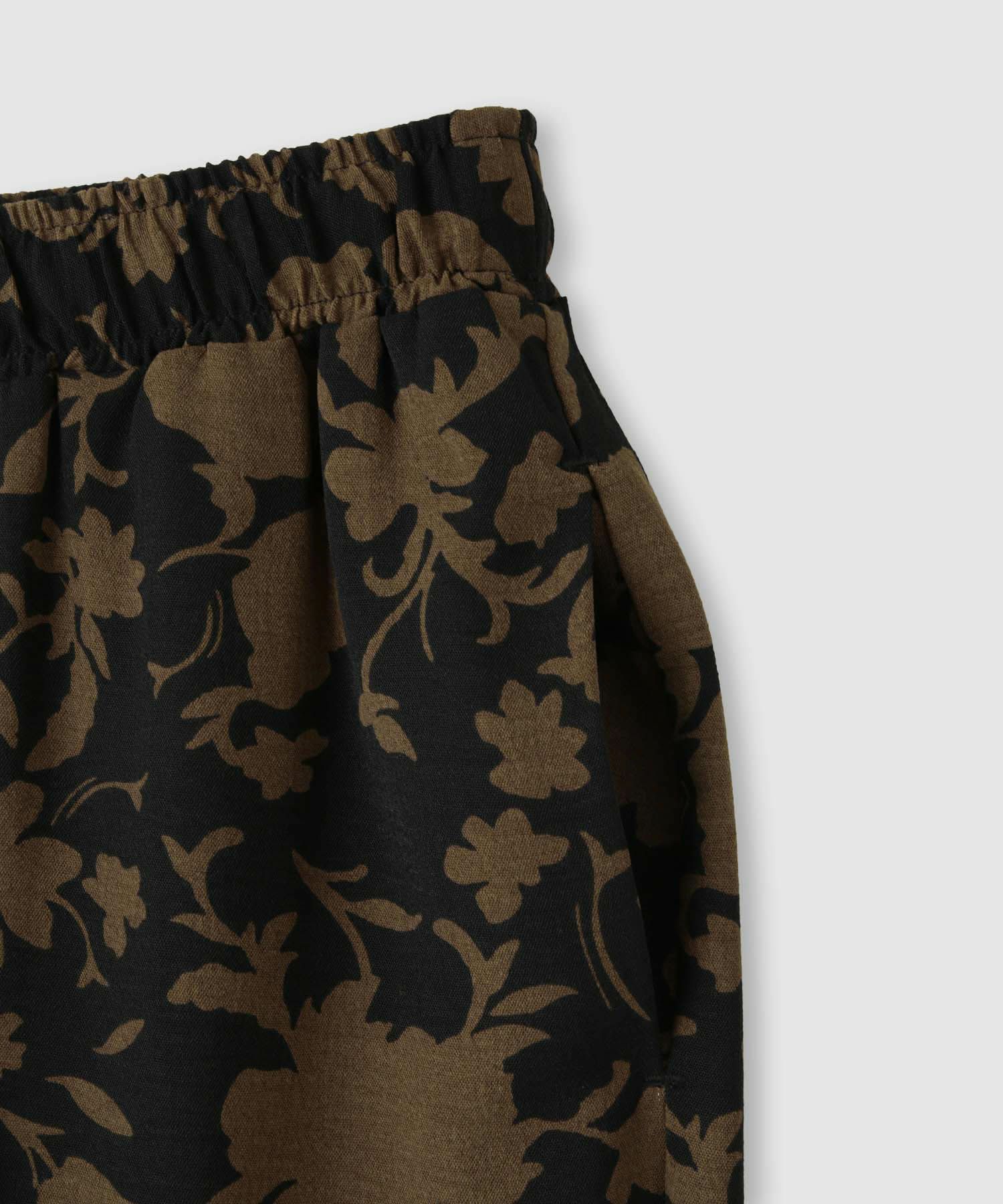 Idnes  ボタニカルプリントイージーパンツ レディース商品画像-5