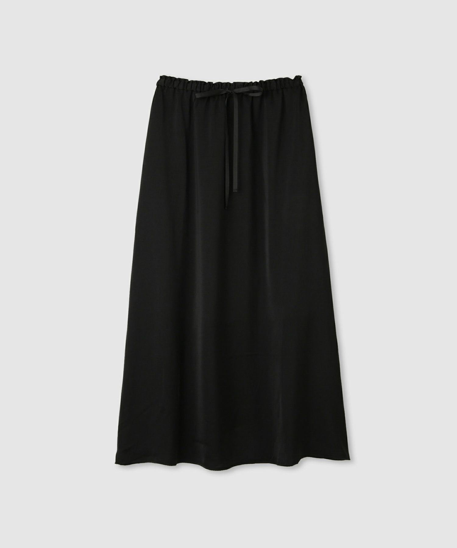 Idnes サテンナロースカート レディース