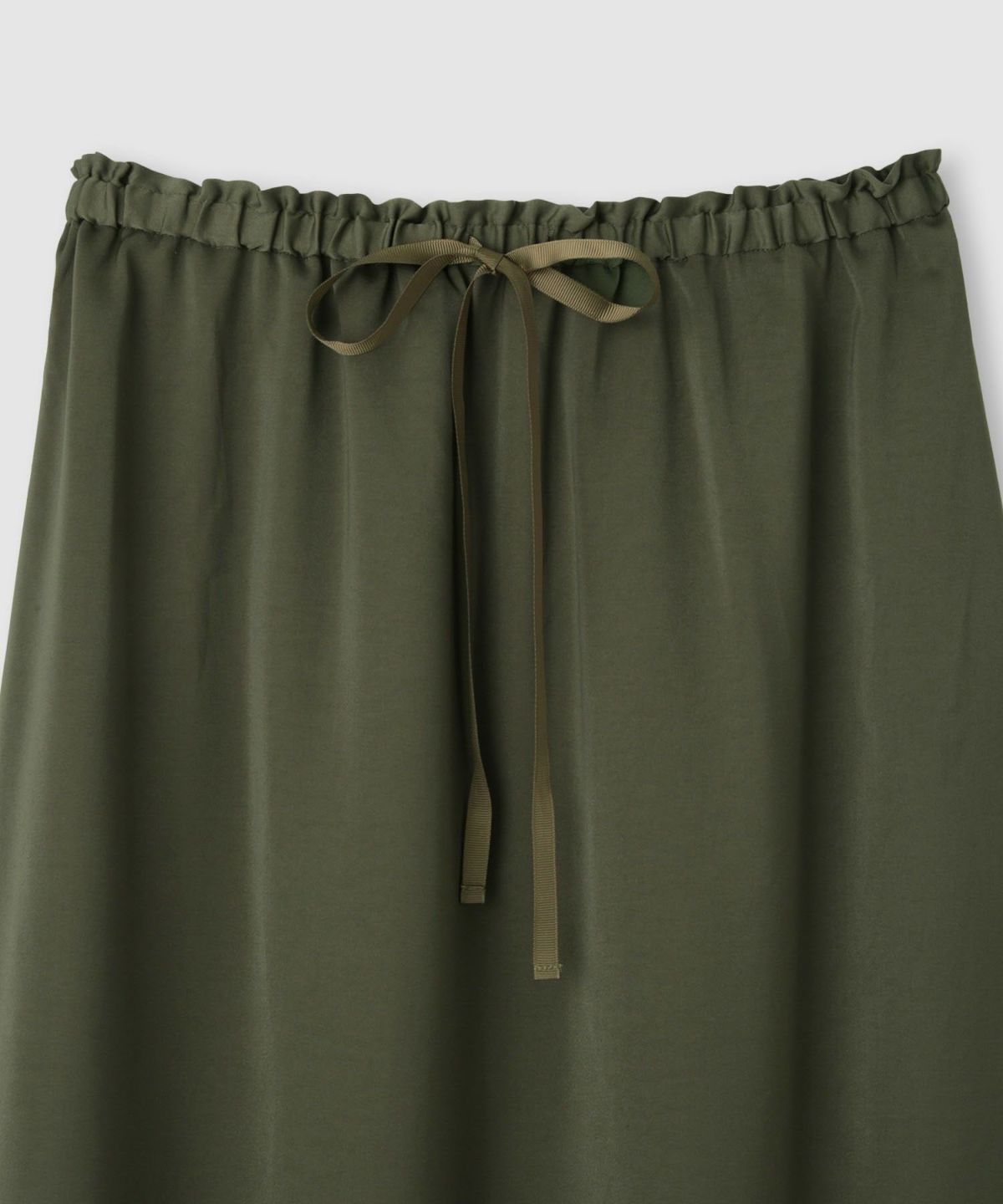 Idnes サテンナロースカート レディース