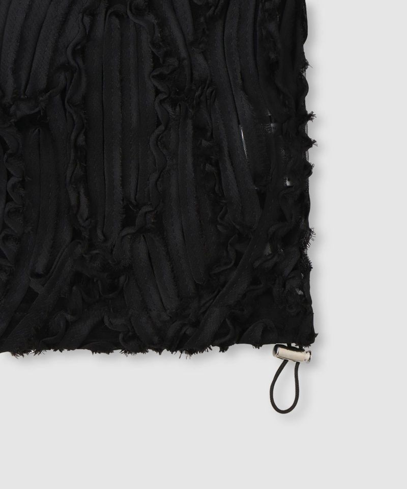 Idnes  チュール刺繍ブルゾン レディース商品画像-6