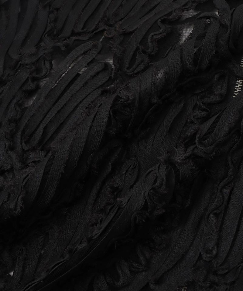 Idnes  チュール刺繍ブルゾン レディース商品画像-7