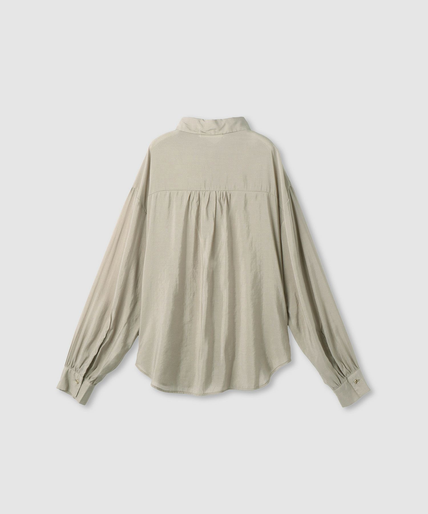 Idnes  シアーレギュラーカラーシャツ レディース商品画像-4