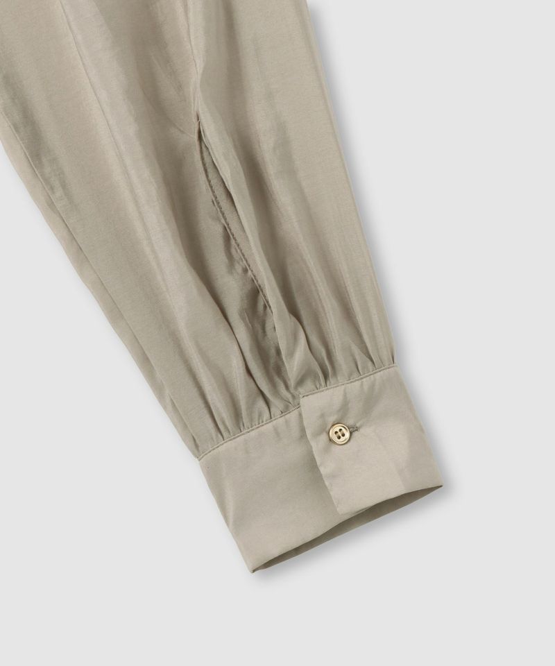 Idnes シアーレギュラーカラーシャツ レディース商品画像-6