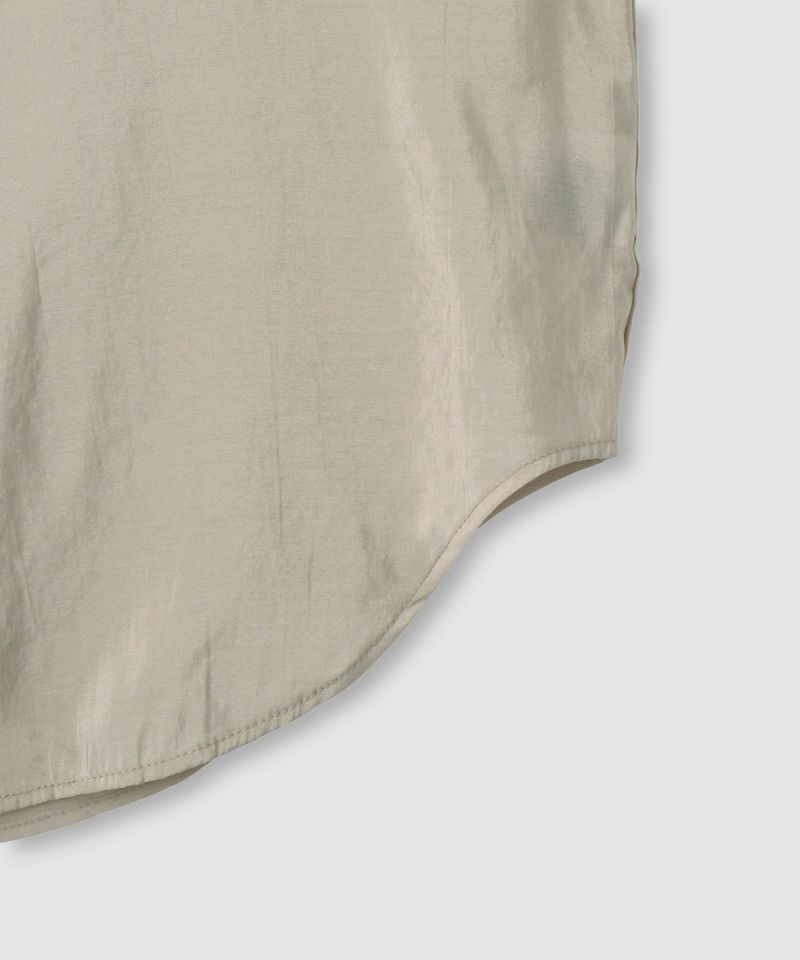 Idnes  シアーレギュラーカラーシャツ レディース商品画像-7