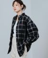 POLO BCS ワンポイント刺繍オーバーシャツ レディース