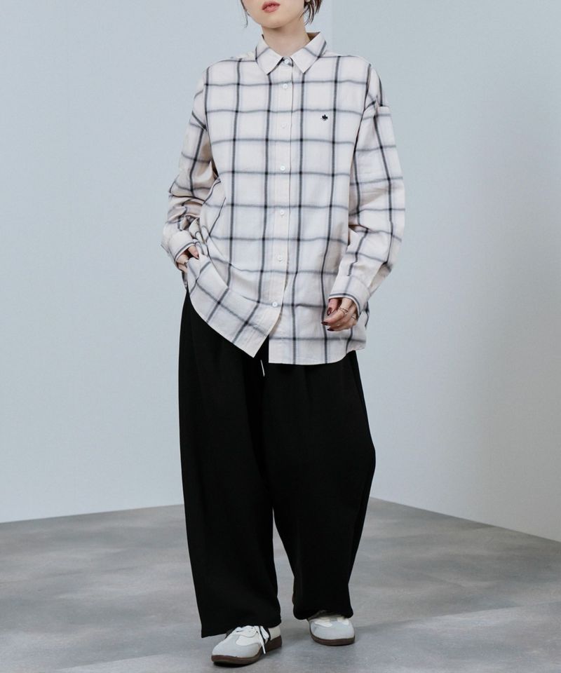 POLO BCS  ワンポイント刺繍オーバーシャツ レディース商品画像-10