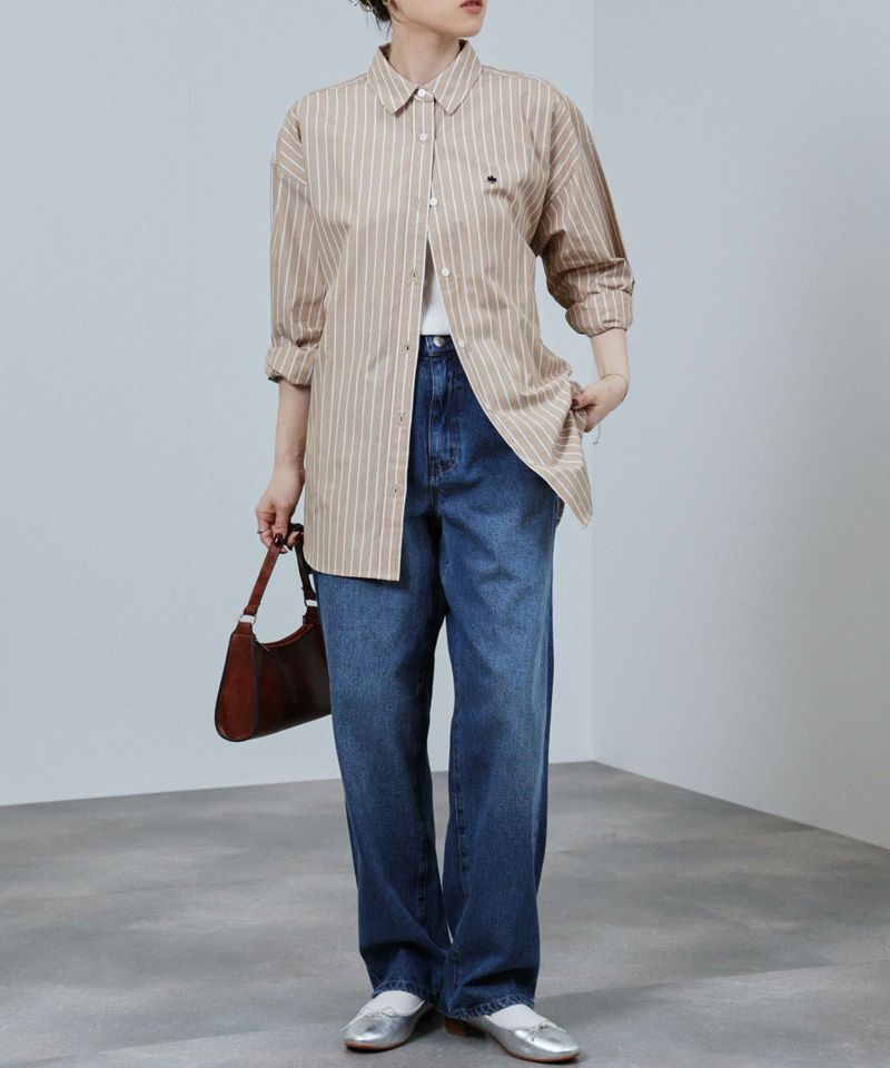 POLO BCS  ワンポイント刺繍オーバーシャツ レディース商品画像-18