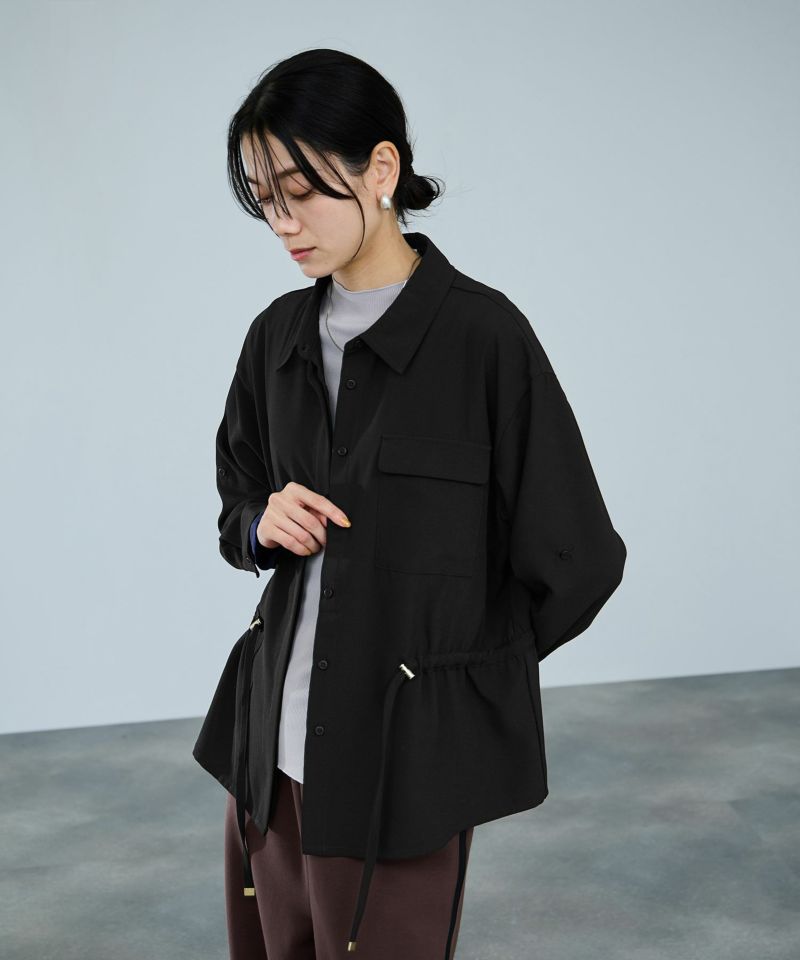 milli de l'air  ジョーゼットブラウジングシャツ レディース商品画像-1