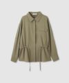 milli de l'air ジョーゼットブラウジングシャツ レディース