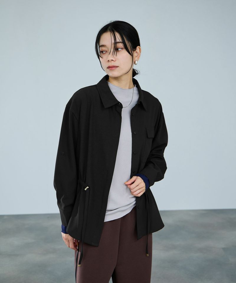 milli de l'air  ジョーゼットブラウジングシャツ レディース商品画像-4