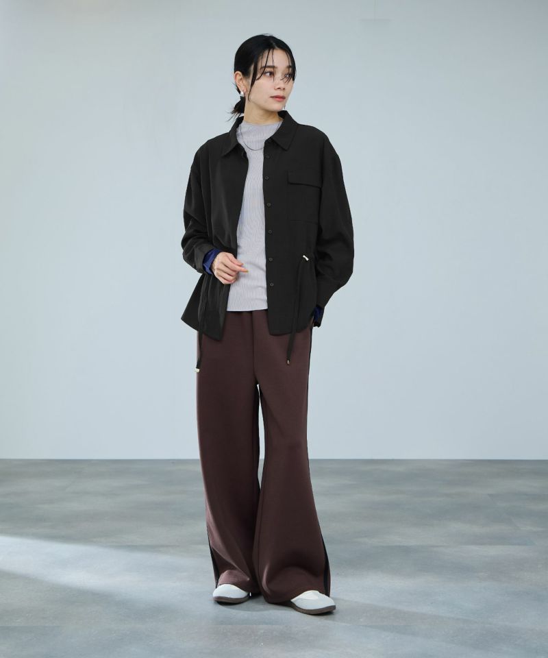 milli de l'air  ジョーゼットブラウジングシャツ レディース商品画像-5