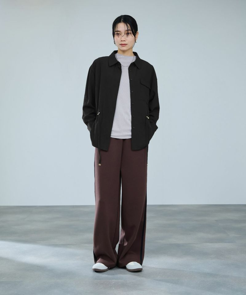 milli de l'air  ジョーゼットブラウジングシャツ レディース商品画像-6