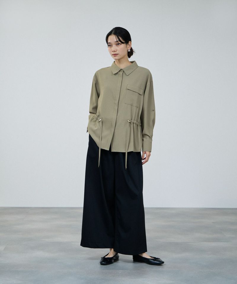 milli de l'air  ジョーゼットブラウジングシャツ レディース商品画像-11