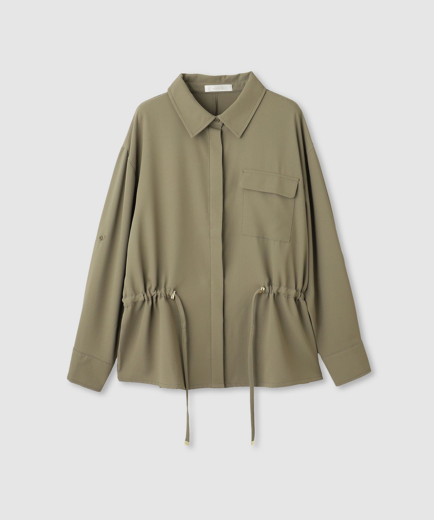 milli de l'air  ジョーゼットブラウジングシャツ レディース商品画像-13