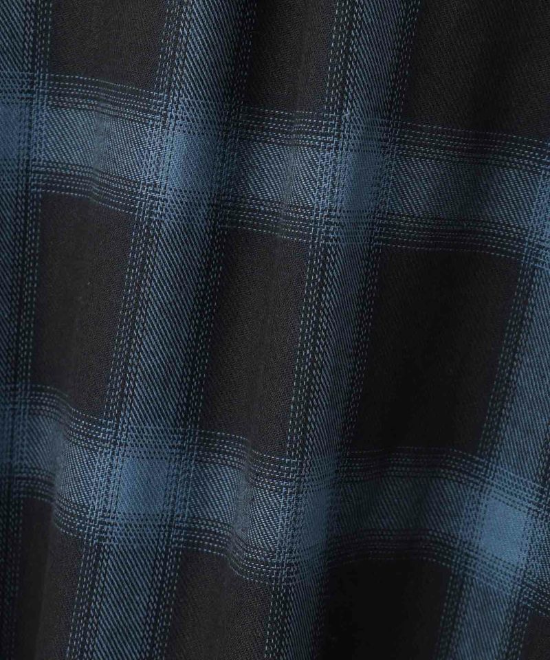 milli de l'air オンブレーチェックシャツ レディース商品画像-22