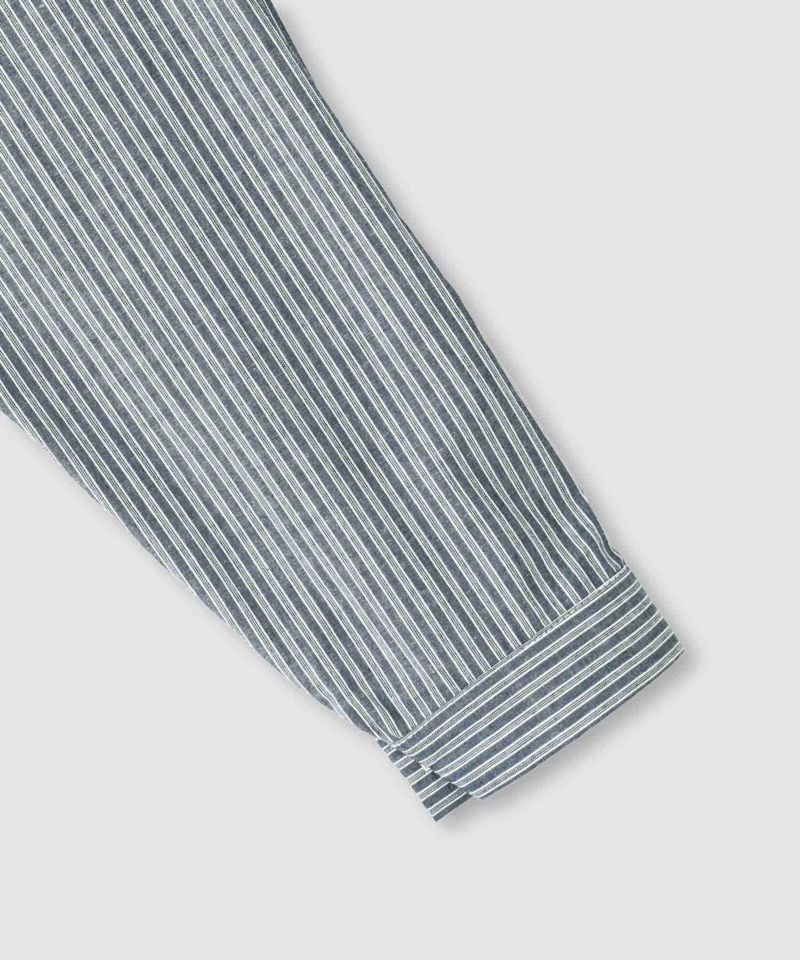 milli de l'air  マルチストライプシャツパーカー レディース商品画像-10