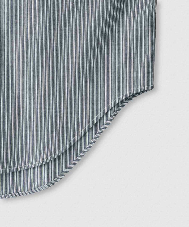 milli de l'air  マルチストライプシャツパーカー レディース商品画像-11