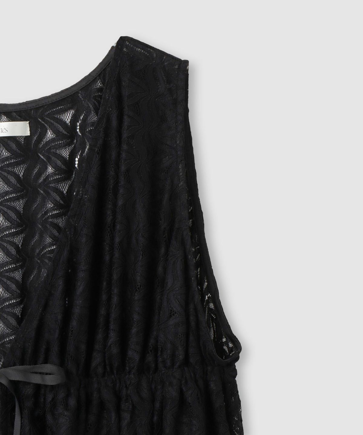  Idnes レースドロストジレ レディース