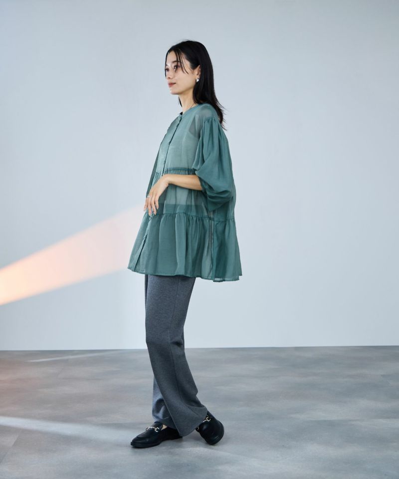 milli de l'air  ティアードブラウス レディース商品画像-6