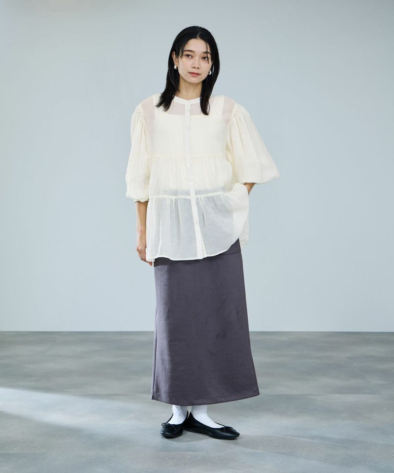 milli de l'air  ティアードブラウス レディース商品画像-11